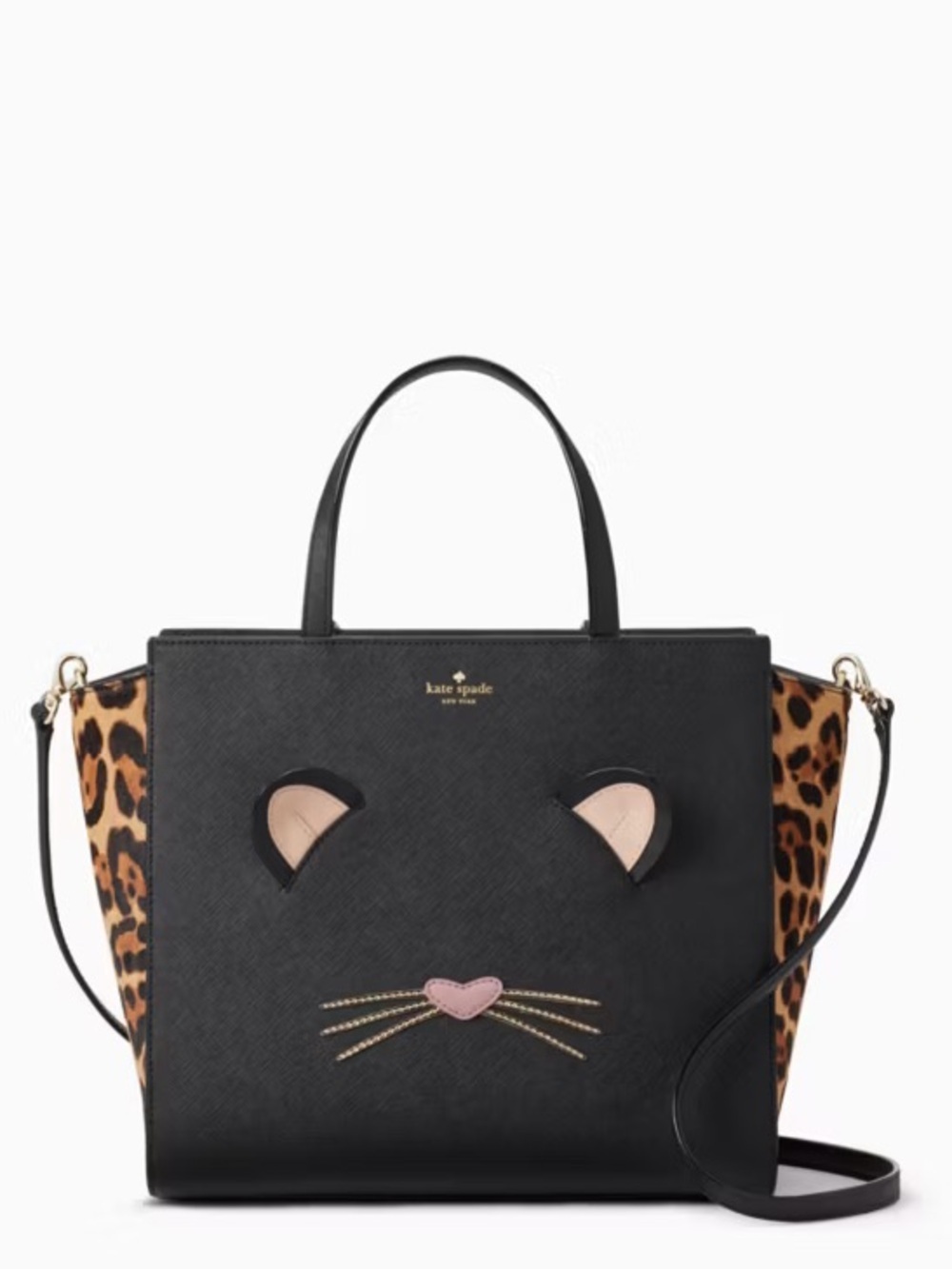 Kate Spade Run Wild Leopard Hayden Satchel